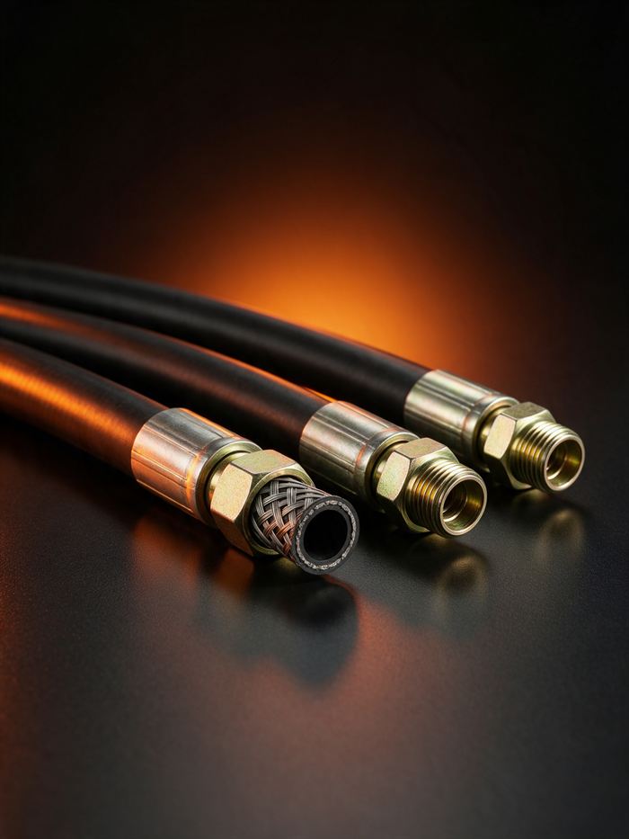 Hydraulic and industrial hoses