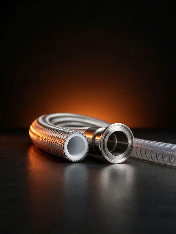 PTFE and composite hoses